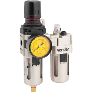 Filtro regulador/lubrificador RL 140 1/4" VONDER