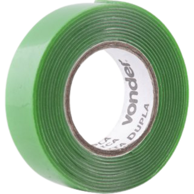 Fita dupla face 19mm x 2m acrílica VONDER