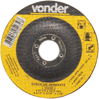 Disco desbaste 4 1/2" VDA50 VONDER