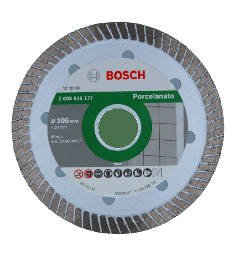 Disco diamantado 105mm 2608615177 porcelanato BOSCH