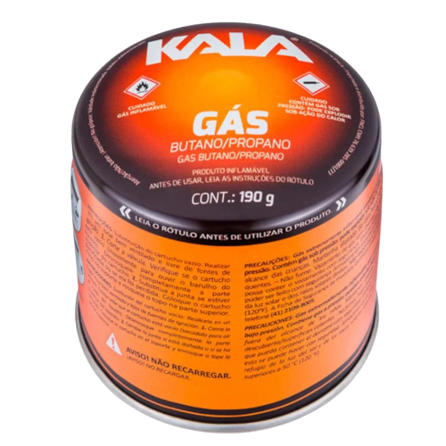 Cartucho de gás but/prop 190g 861650 KALA