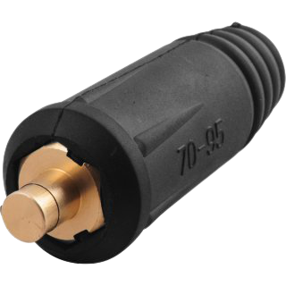 Conector cabo solda 13mm macho VONDER