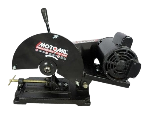 Policorte 12" c/ motor 2cv c/ chave mono SC-100 MOTOMIL