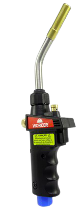 Maçarico portátil automático gás MAPP Prof 887765 WORKER