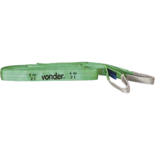 Cinta elevação 2 ton 4m Verde VONDER