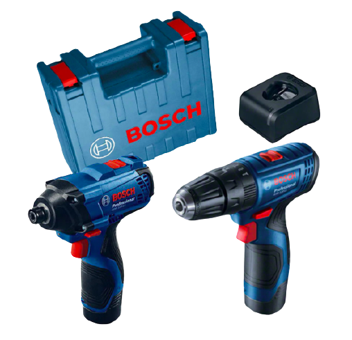Combo Paraf/furad Bat Biv GSB+GDR 120 Plastic case BOSCH