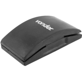 Taco lixador 125 x 65mm borracha VONDER