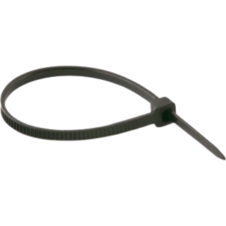 Abraçadeira nylon 10cm c/20 preta VONDER