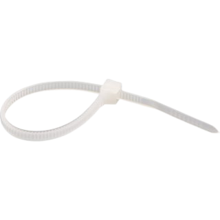 Abraçadeira nylon 20cm c/20 branca VONDER