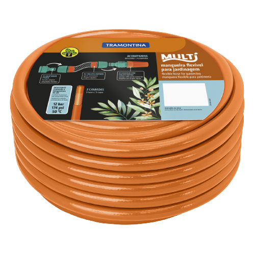 Mangueira para jardim 15m 1/2" 79212151 TRAMONTINA