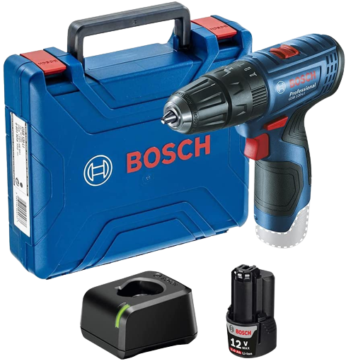 Parafusadeira/furadeira Bat 12V Biv GSB 120-LI + 1 Bat BOSCH
