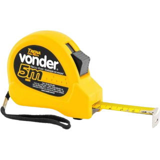 Trena aço 5m VONDER