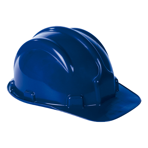 Capacete azul PLT PLASTCOR