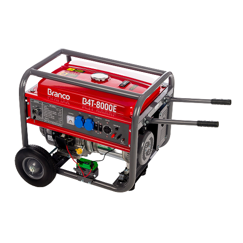 Gerador à gasolina 4T B4T-8000E (110/220V) BRANCO